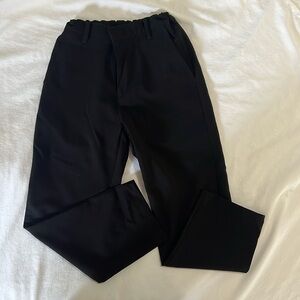 Chaps Boys Dress Pants, Black Size 7